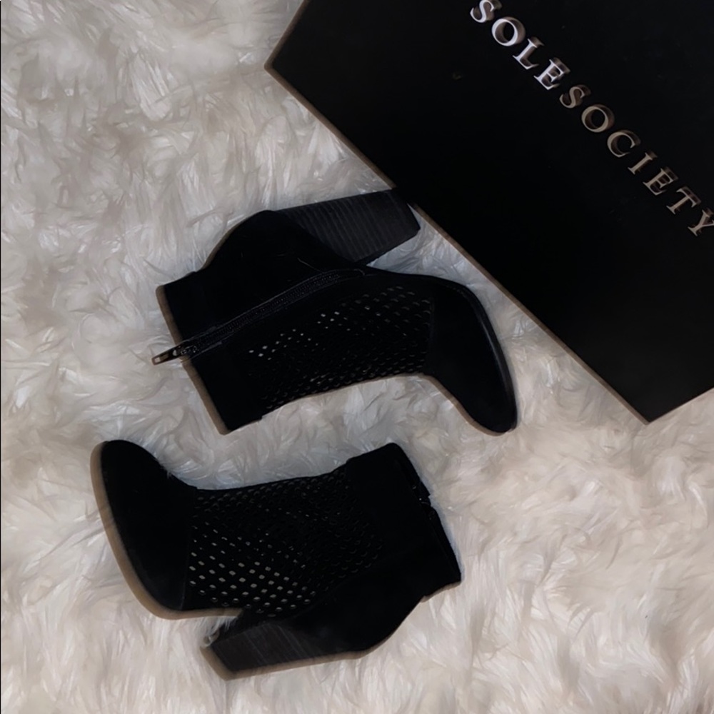Sole Society heeled booties